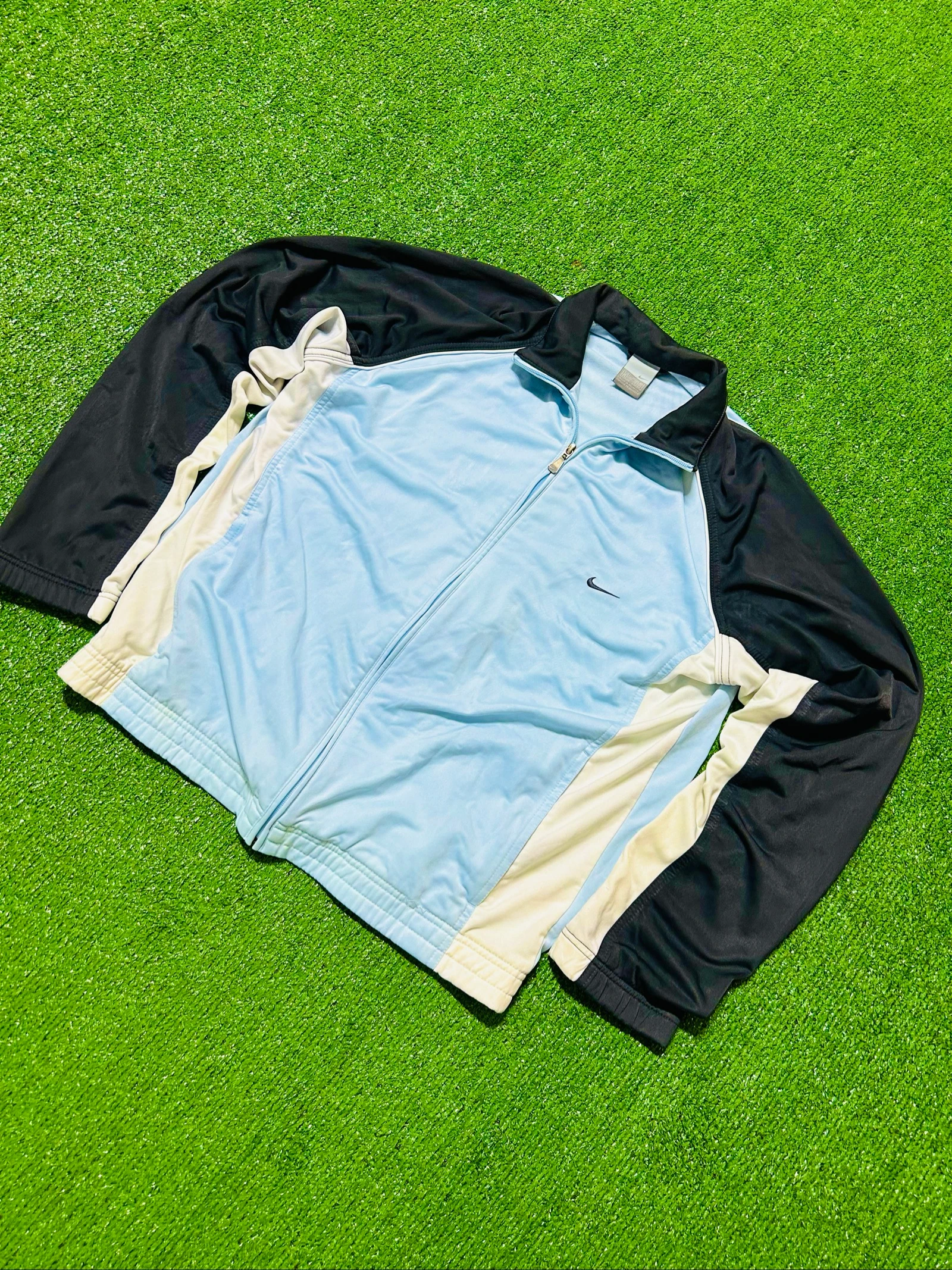 Nike 90s vintage premium trackjacket baggy Classic swoosh – photo 2